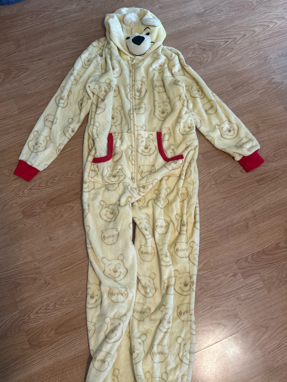 Winnie the Pooh Hooded Fleece Onesie
